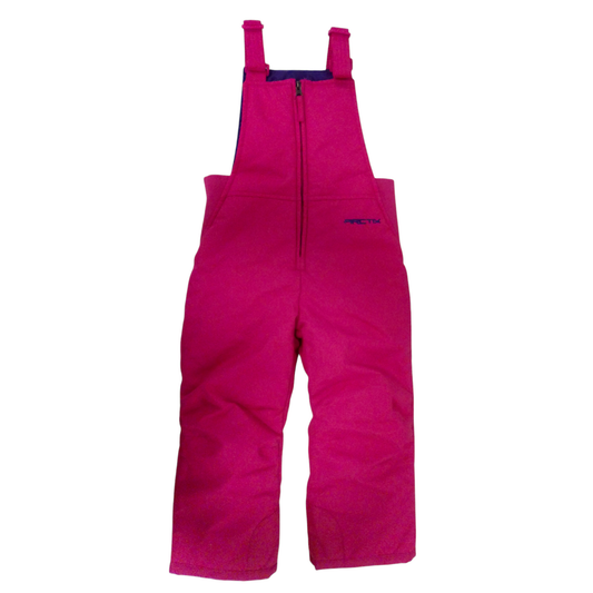 Snow Bib: Pink/Purple, Girl, Size: 4t