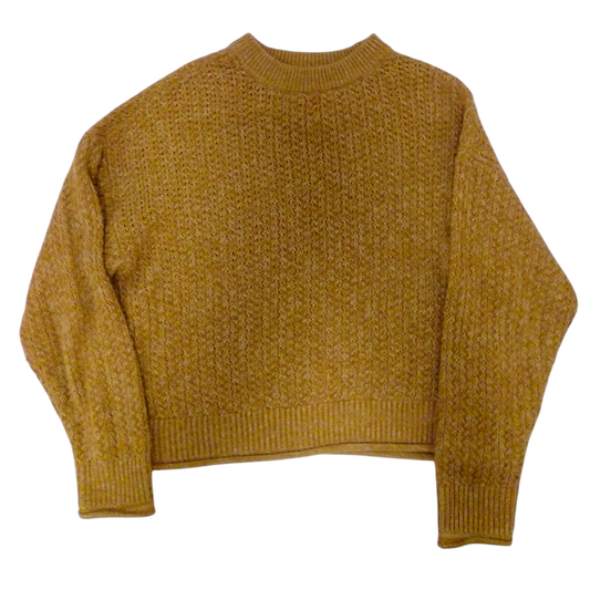 Sweater: Orange, Womens, Size: M