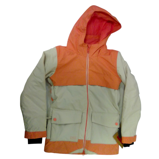 Jacket NWT: Orange/Cream, Kids, Size: M