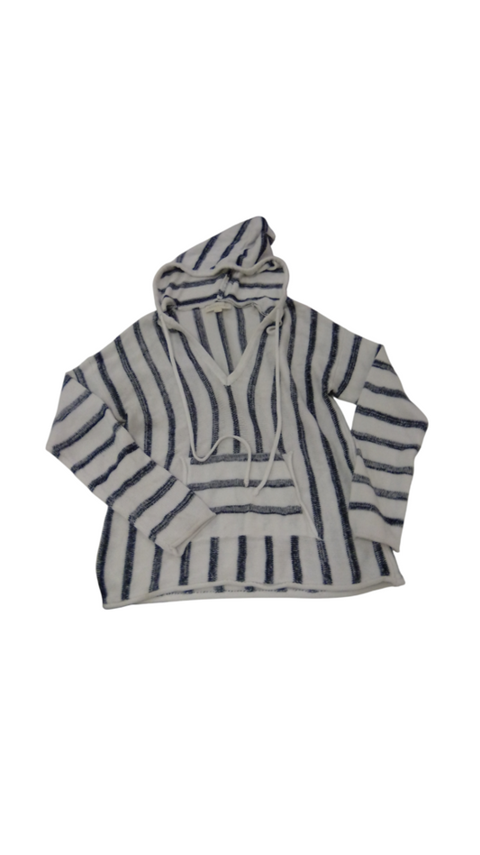 Long Sleeve Shirt:WH/BL, Womens, Size: S
