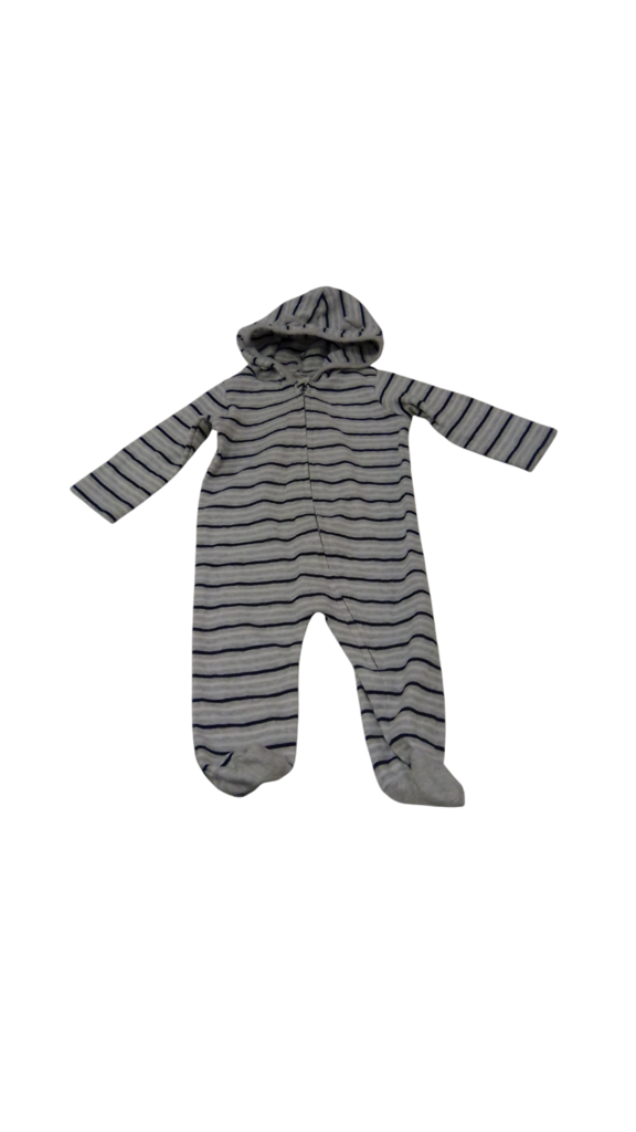 Sleeper: Grey/Blue, Boy, Size: 3/6m