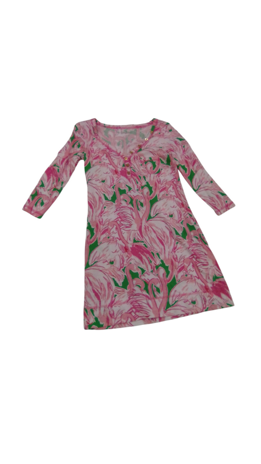 Dress: Flamingos, Womens, Size: XXS
