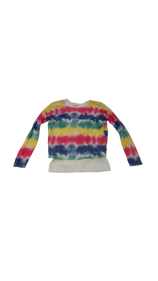 Long Sleeve Shirt: Rainbo, Girl, Size: 15/16