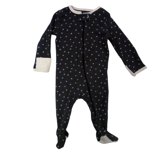 Sleeper: Gray +, Boy, Size: 3/6m