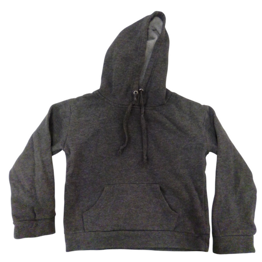 Hoodie: Grey, Boy, Size: 5