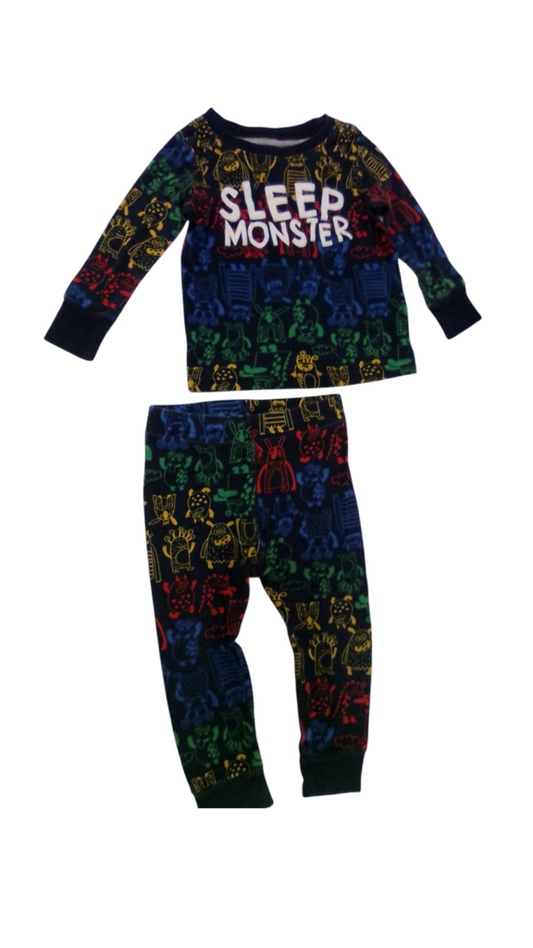 2pc Sleeper: Monsters, Boy, Size: 18/24m