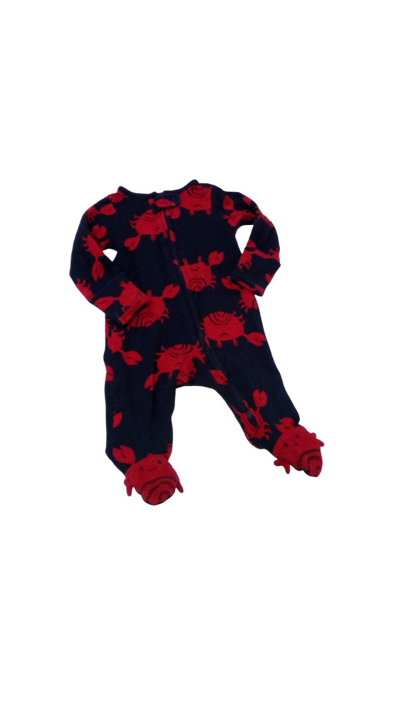 Sleeper: Crabs/Blue, Boy, Size: NB