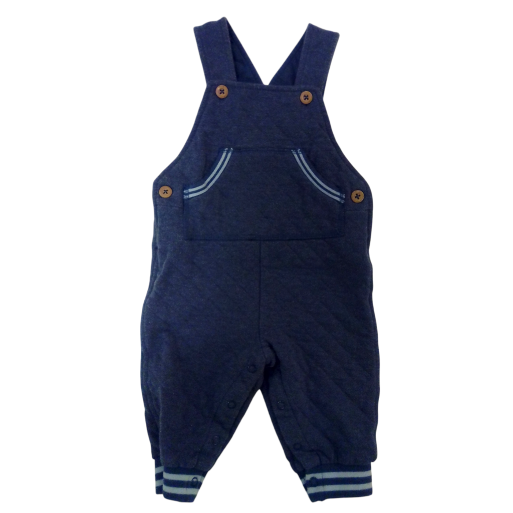 Sleeveless Romper: Blue, Boy, Size: 6/9m