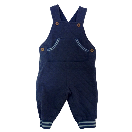 Sleeveless Romper: Blue, Boy, Size: 6/9m