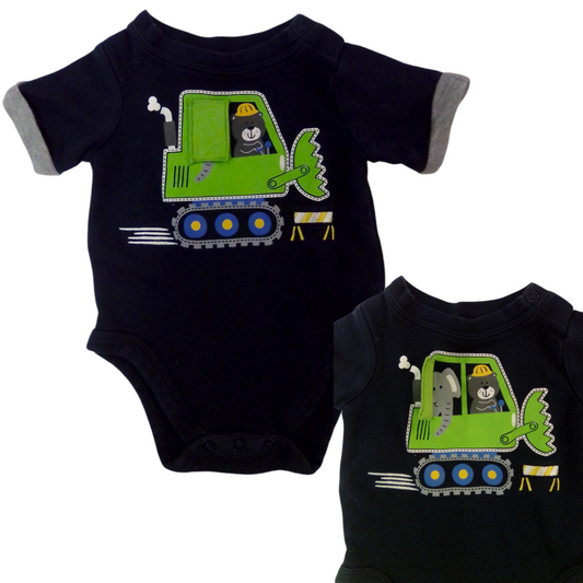 Oneise: Bulldozer, Boy, Size: 0/3m