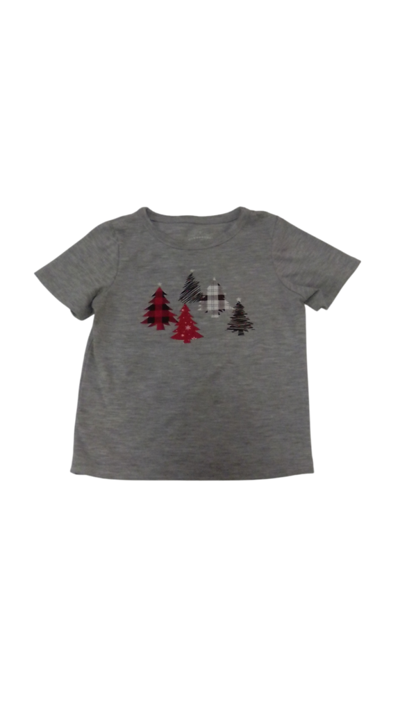 Shirt:Grey/ Trees, Kids, Size: 18m