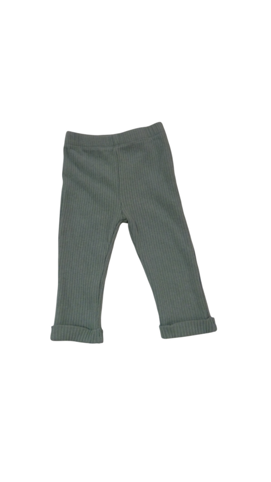 Pants: Green, Boy, Size: 3/6m