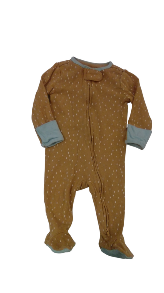 Sleeper: Yellow, Girl, Size: 3/6m