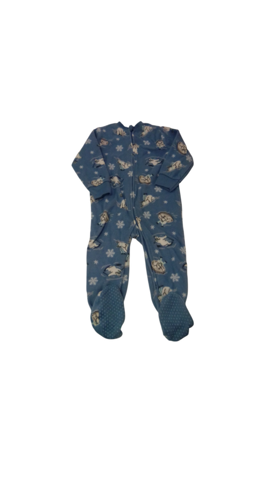 Sleeper: Bears Skiing, Boy, Size: 2t