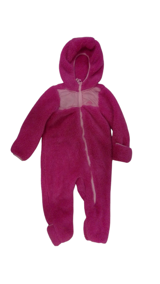Fuzzy Pink Bunting, Girl, Size: 24m