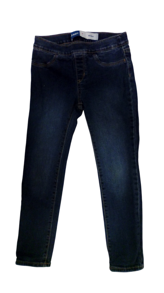 Blue Skinny Jeans, Girl, Size: 8
