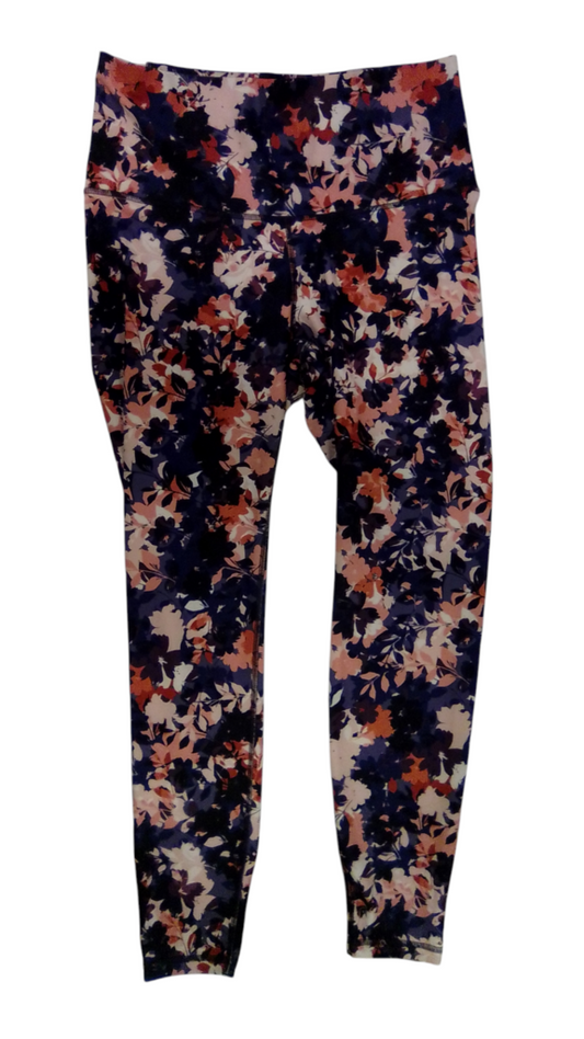 Leggings Blue Floral, Womens, Size: L