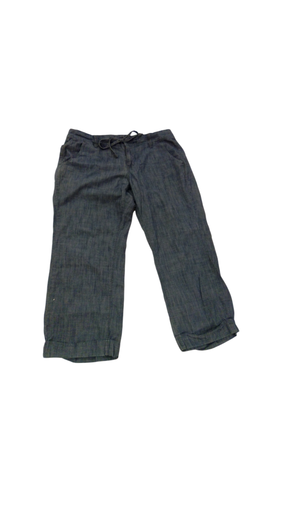 Capri Pants: Chambray, Womens, Size: 12