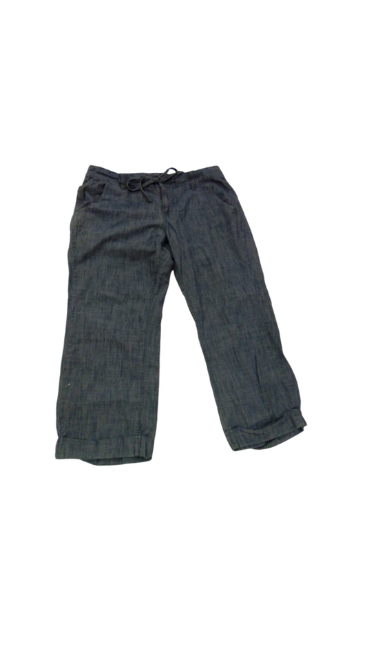Capri Pants: Chambray, Womens, Size: 12