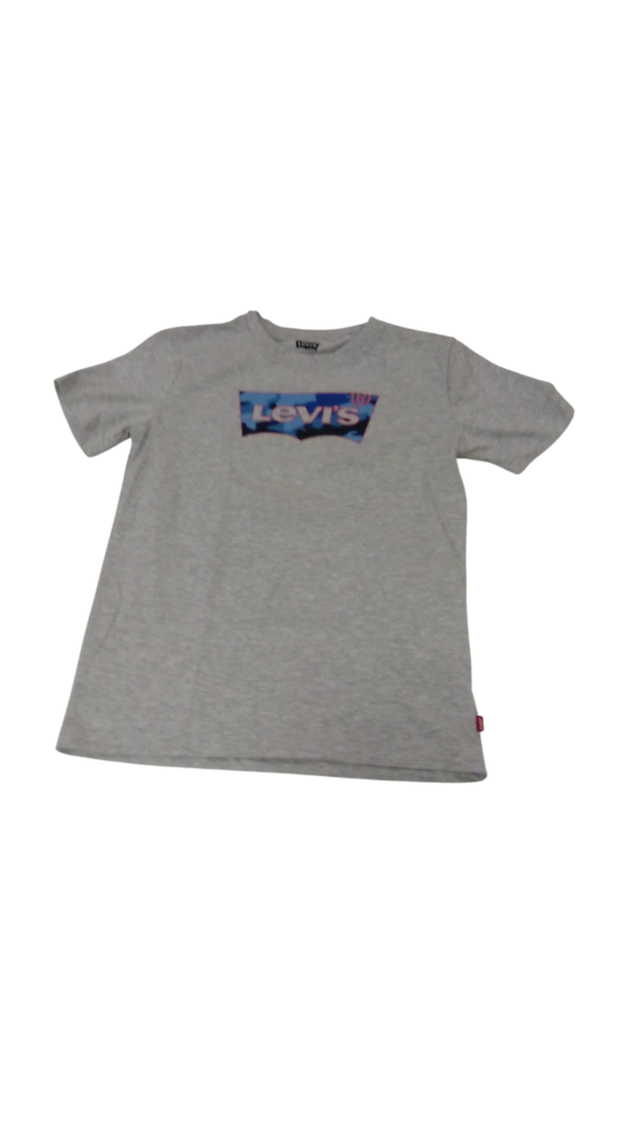 Shirt: Grey/Levi, Boy, Size: 14/16