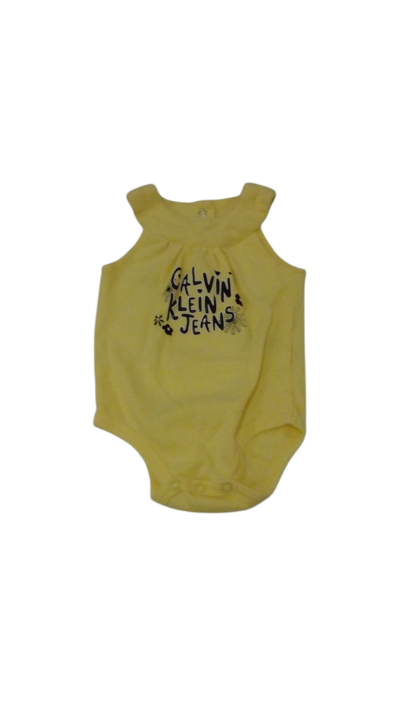 Onesie: Yellow, Girl, Size: 6/9m