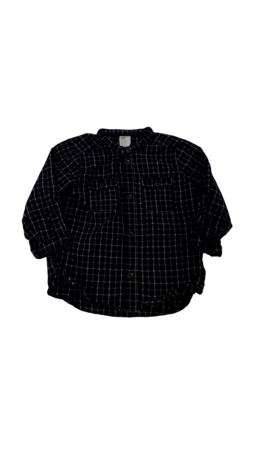 Long Sleeve Shirt: Blue, Boy, Size: 9/12m