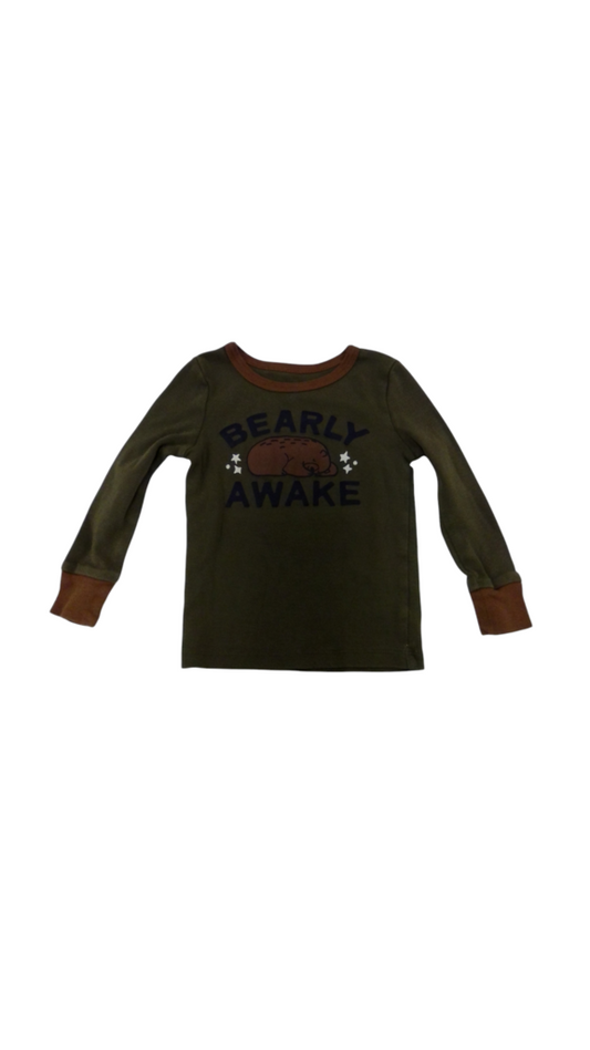 Long Sleeve Shirt: Barely, Boy, Size: 2t