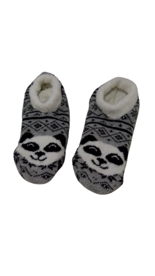 Panda Slipper Socks, Girl, Size: S/M