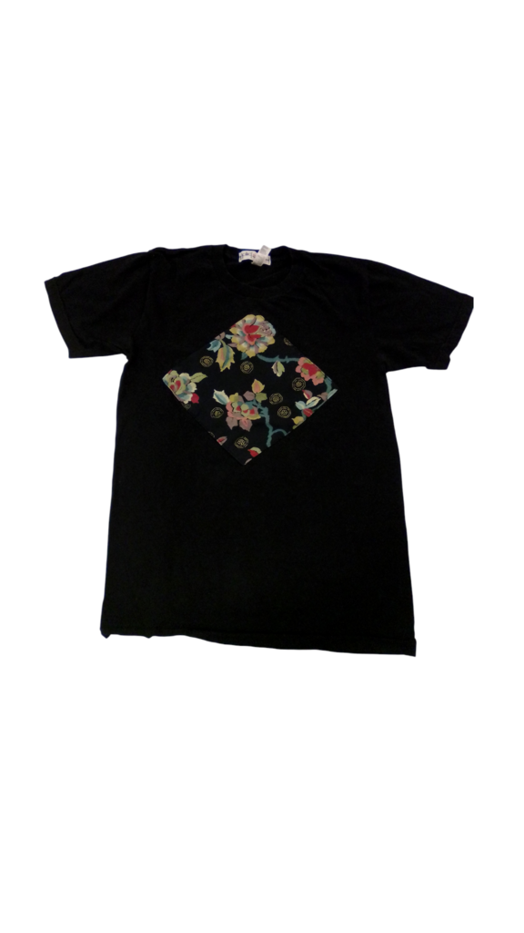 Shirt: Black W/ Patch, Womens, Size: S