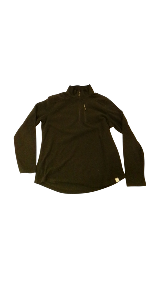 Half Zip Fleece Black, Boy, Size: 18/20