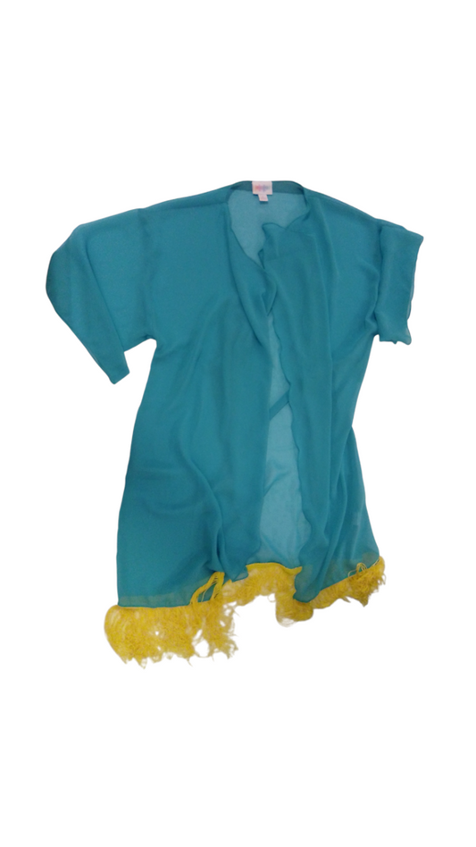 Blue/Yellow Cover-Up NWT, Womens, Size: S