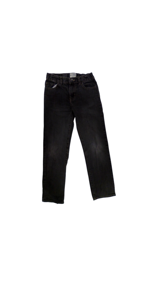Pants: Gray Straight Leg, Boy, Size: 10