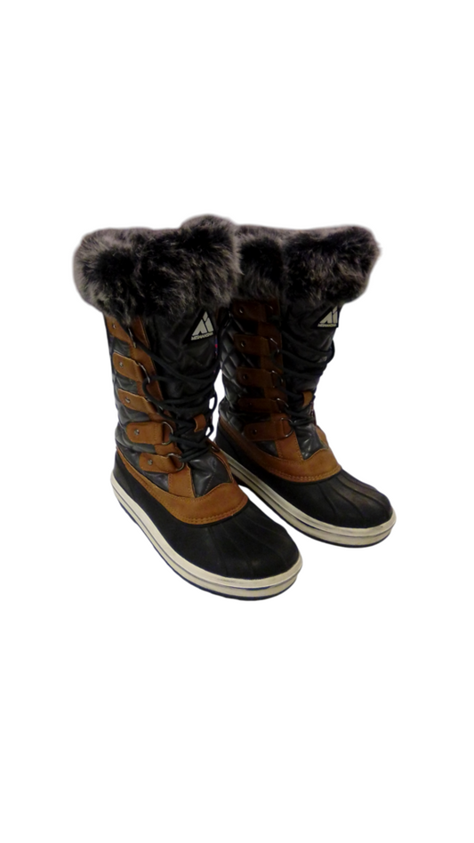 Shoes: Foe Fur Snow Boots, Womens, Size: 9