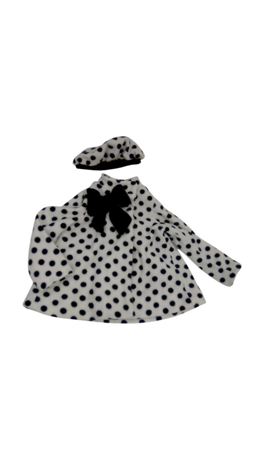 Jacket & Hat Set: Dots, Girl, Size: 24m