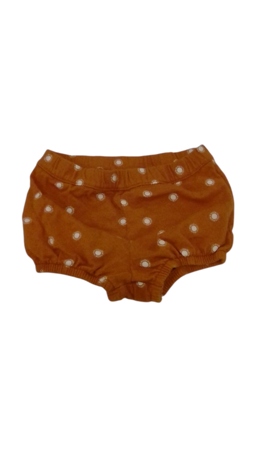 Shorts: Orange/Suns, Girl, Size: 24m