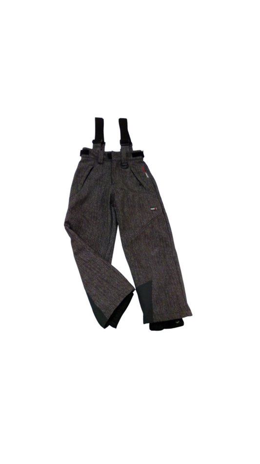 Snow Pants: Gray Herringb, Boy, Size: 5/6
