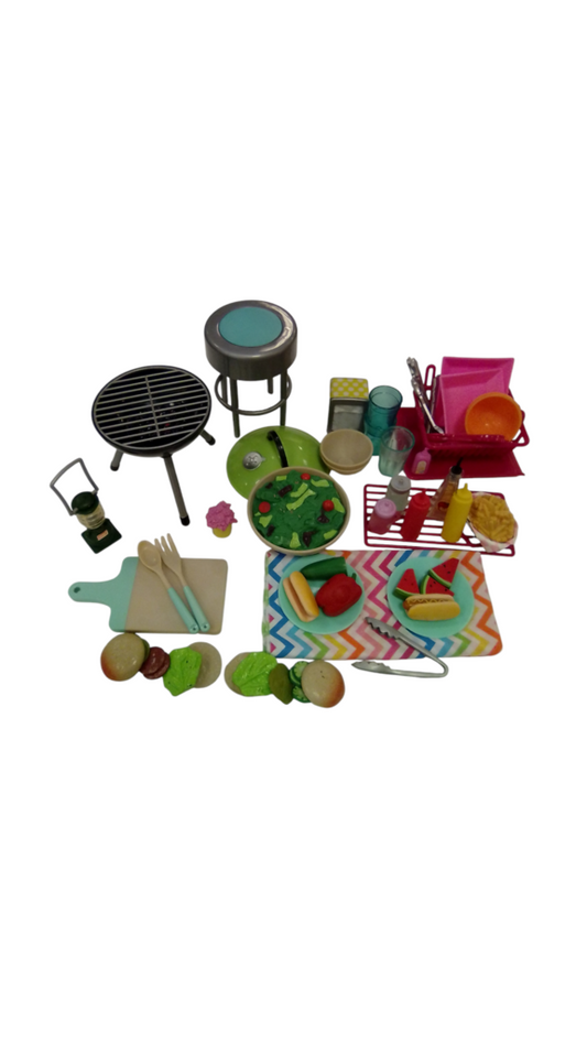 Doll Picnic Accessories, Toys