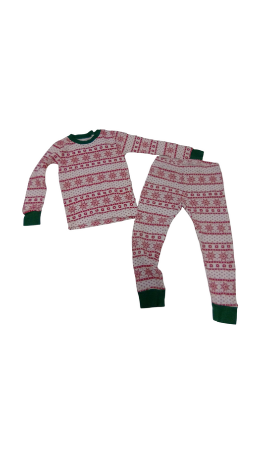 2pc Sleeper: Red/White CH, Kids, Size: 4t