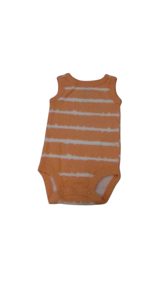 Tank Oneise: Orange/White, Boy, Size: 0/3m