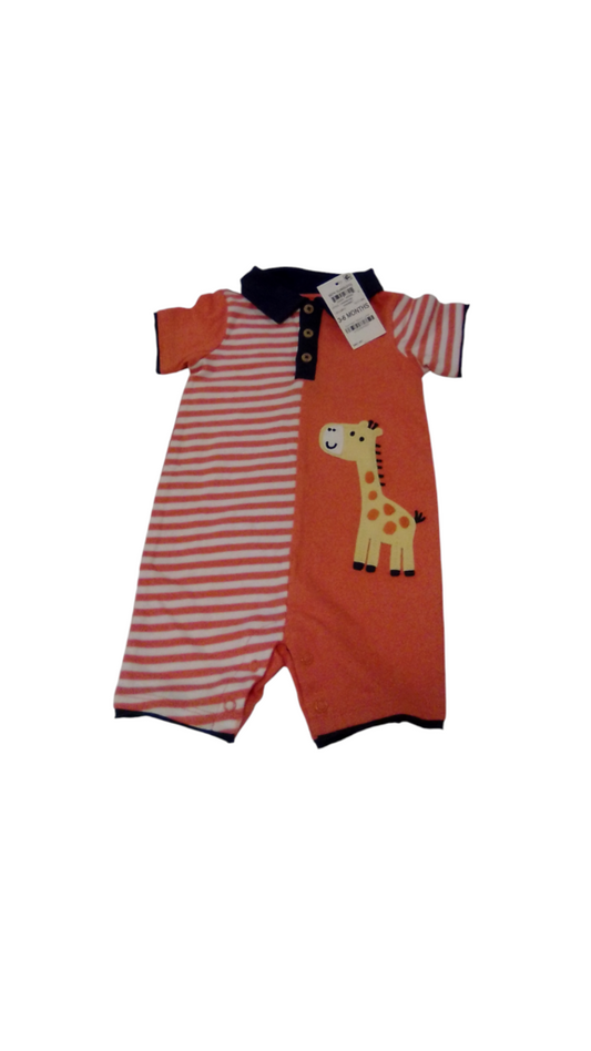 Romper:Giraffe NWT, Boy, Size: 3/6m