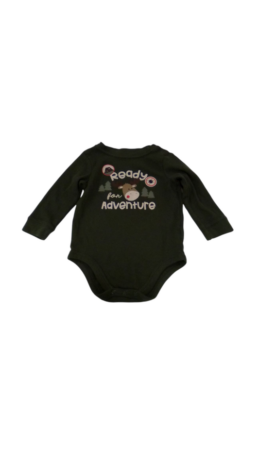 Long Sleeve Onesie: DkG, Boy, Size: 24m