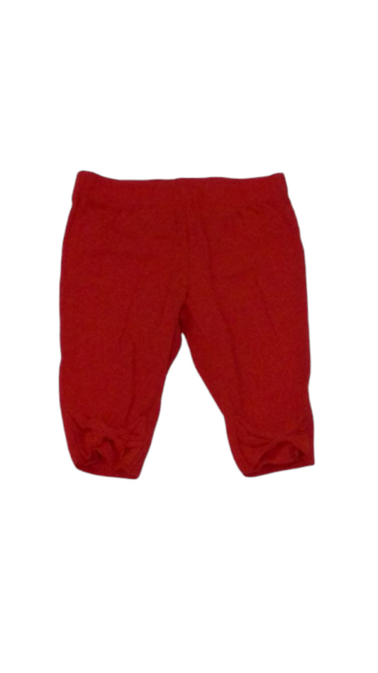 Pants: Red/Bows, Girl, Size: 3m