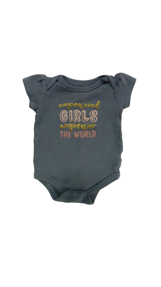 Onesie: Empowered Girls, Girl, Size: 0/3m