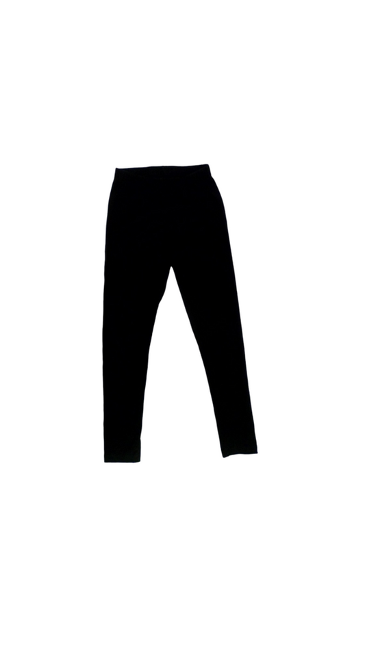 Leggings: Black, Girl, Size: 8