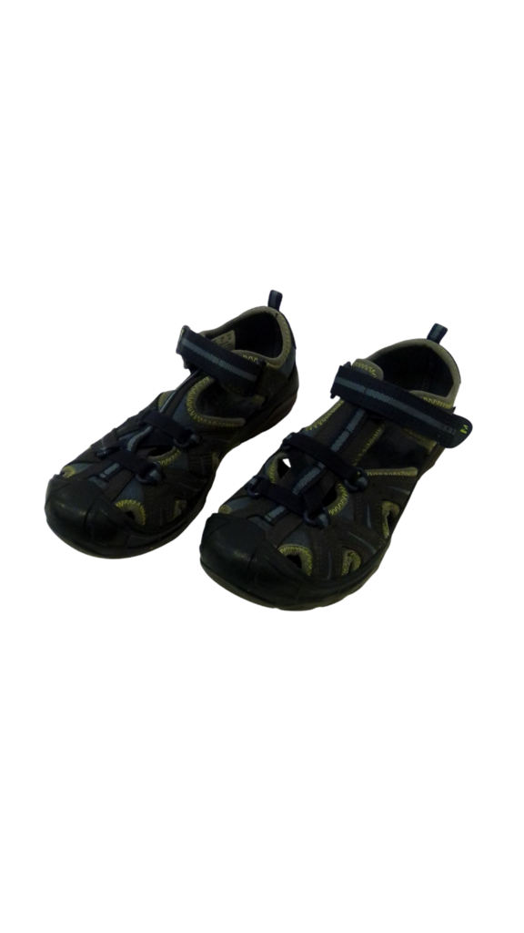 Shoes: Blue Sandal, Kids, Size: 4