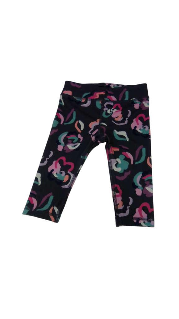 Pants: Active/Flowers, Girl, Size: 12m