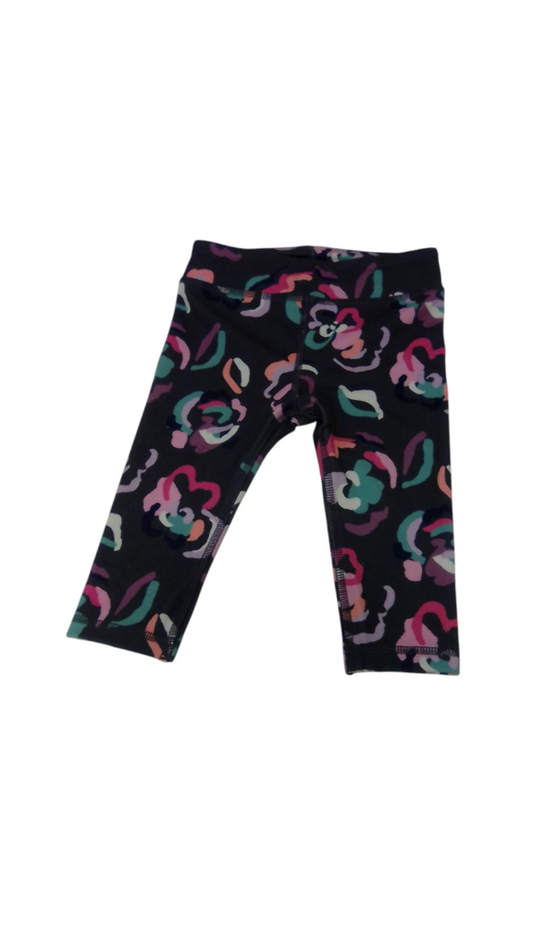 Pants: Active/Flowers, Girl, Size: 12m