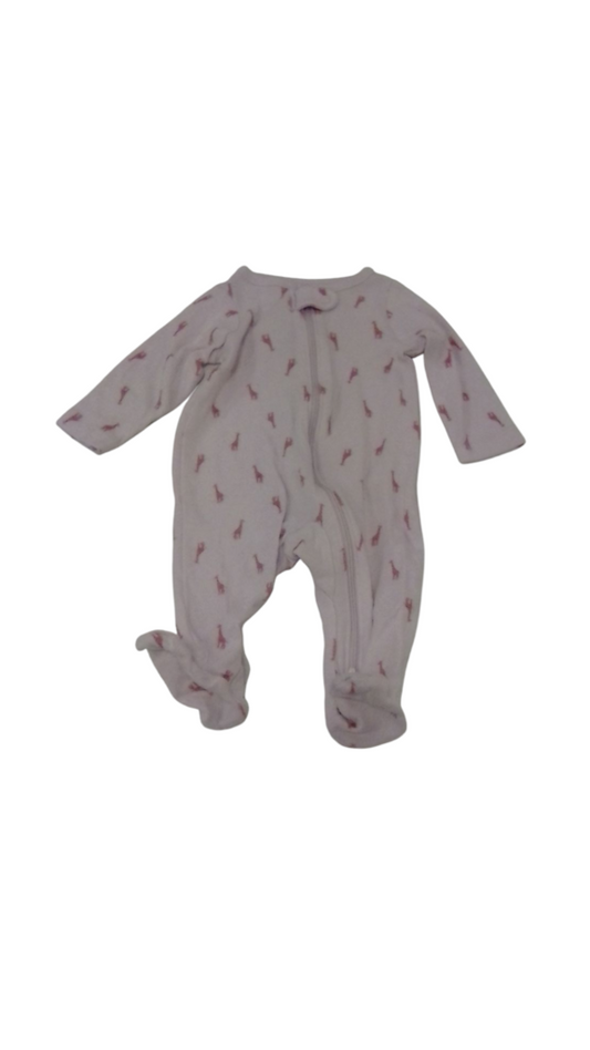 Sleeper: Pink Giraffies, Girl, Size: 3m