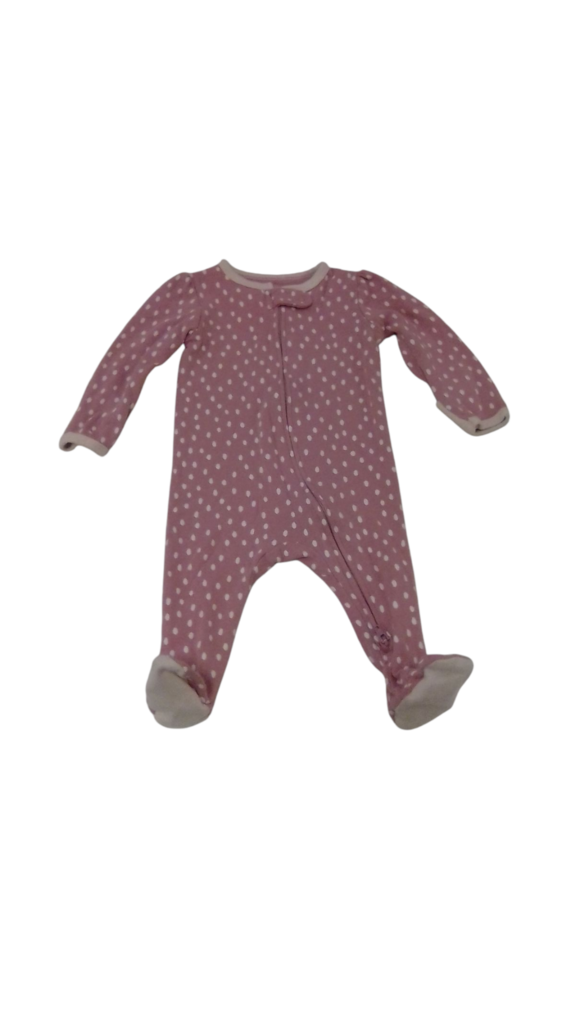 Sleeper:Pink/Dots, Girl, Size: 3/6m