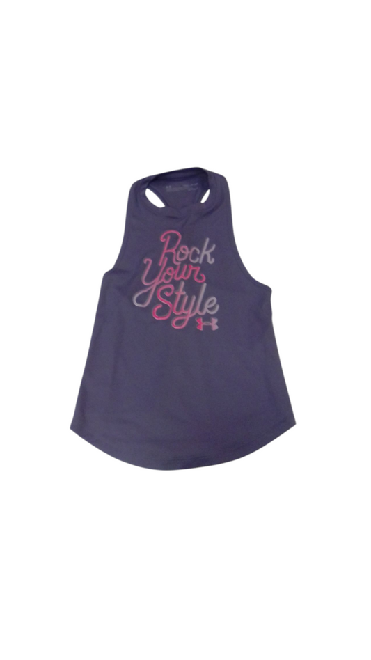 Tank: Rock Your Style/Pur, Girl, Size: 7
